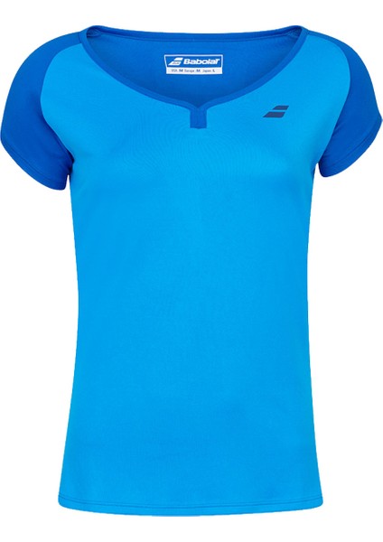 Play Cap Sleeve Top Kız Çocuk Mavi Tişört