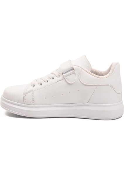 Beyaz Cırtlı Hafif Çocuk Spor Ayakkabı 2540-26K F fiyatları