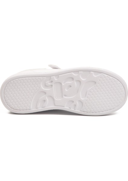 Beyaz Cırtlı Hafif Çocuk Spor Ayakkabı 2540-26K F indirimleri