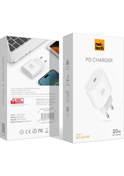 NT-HCH13 20W Pd Şarj Aleti modelleri