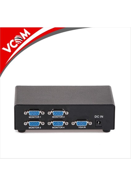 DD134 1-4 Port 350MHZ Metal VGA Splitter fiyatları