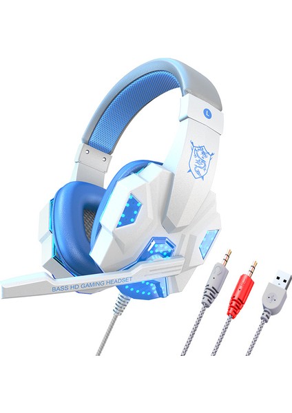 2025 Esports Başa Takılan Kablolu Oyun Kulaklığı Mikrofonlu Evrensel Bilgisayar Kulaklığı (Yurt Dışından)