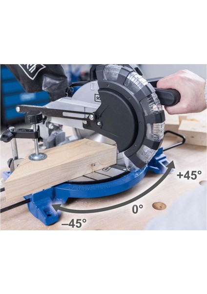 Gönye Kesme Testere HM210L 210MM Scheppach modelleri