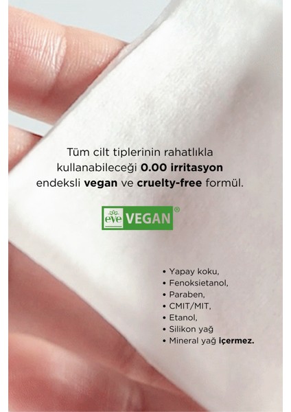 The Perfect Cleansing Tissue Plus - Tek Adımda Cilt ve Makyaj Temizleme Mendili