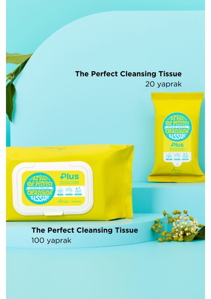 The Perfect Cleansing Tissue Plus - Tek Adımda Cilt ve Makyaj Temizleme Mendili