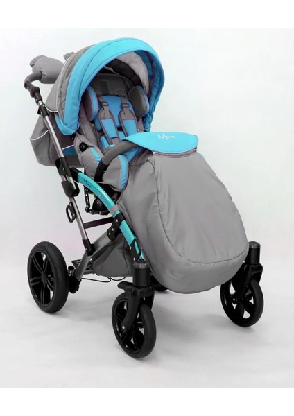 Mywam Mewa Full Aksesuarlı Engelli Çocuk Puseti | 8 Parça Donanım, Ayarlanabilir Koltuk ve Sırtlık, Katlanabilir Çift Parçalı Puseti indirimleri