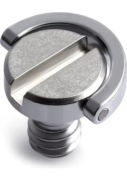 (5’li Paket) 1/4” Hızlı Çıkarma Kamera Montaj Vidaları – Tripod & Monopod Uyumlu, Düz Tornavida Ucu + El Sıkmalı, Metal Gövde fiyatları