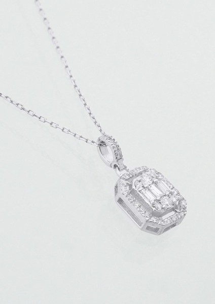 Pırlanta Baget Kolye /0.27CT modelleri