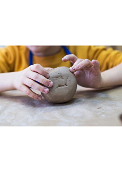 Beyaz Seramik Hamuru 6 kg 1050°C Bisküvi Pişirim Derecesi ile Seramik Yapımına Uygun modelleri