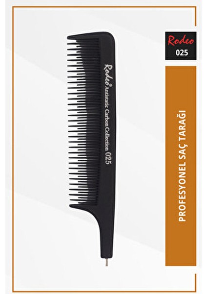 Antistatik Karbon Tarak 20.5 cm Isıya Dayanıklı Esnek Yapı ile Saç Şekillendirme modelleri