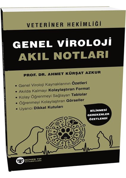 Veteriner Hekimliği Genel Viroloji Akıl Notları (En Fazla Okunan Kitap Serisinden)