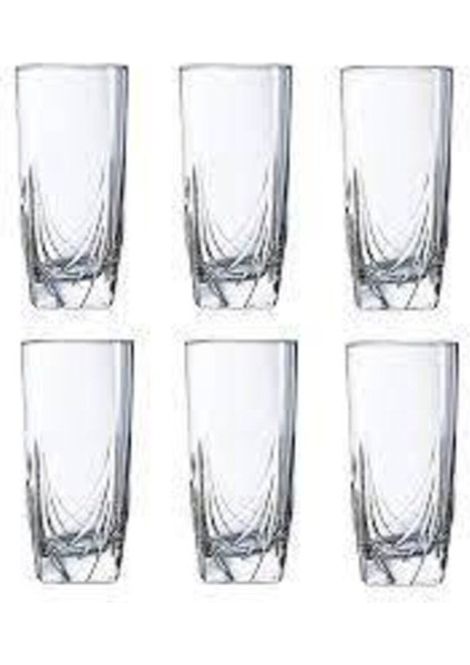 Ascot 6'lı Meşrubat Bardak Takımı Uzun 300ML 45120