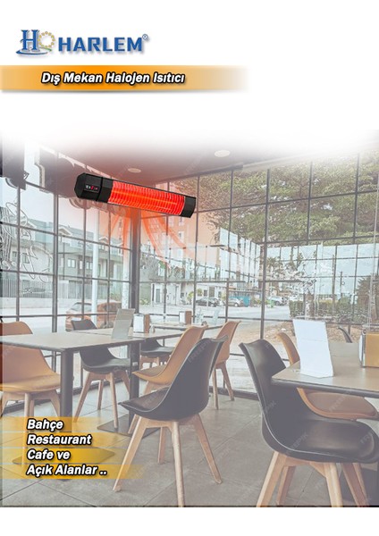 Rosse 3000W Uzaktan Kumandalı 5 Kademeli Dış Mekan Isıtıcısı Elektrikli Halojen Isıtıcı fırsatları