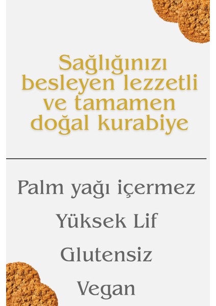 Leila Hindistancevizi & Çikolata Badem Unu Kurabiyesi 40 gr x 2 Adet indirimleri