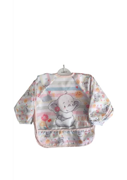 Laura Baby Uzun Kollu Sıvı Geçirmez Mama ve Aktivite Önlüğü modelleri