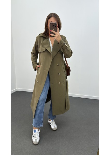 Ms Kuşaklı Premium Trençkot modelleri