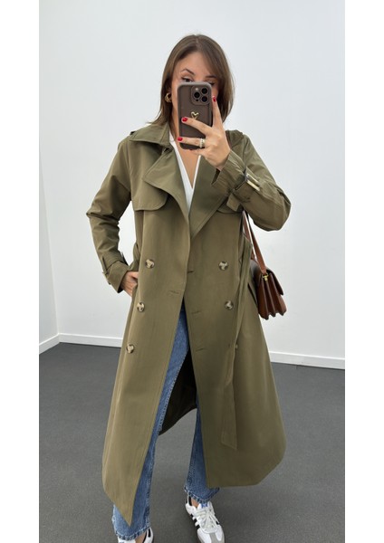 Ms Kuşaklı Premium Trençkot fırsatları