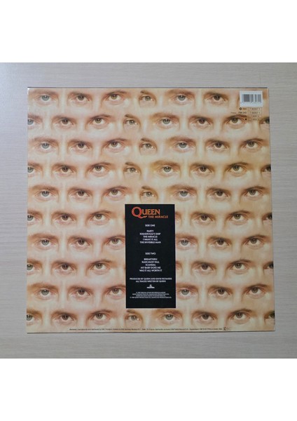 - The Miracle - 1989 - Dönem Baskı Plak - Longplay - Lp fiyatları