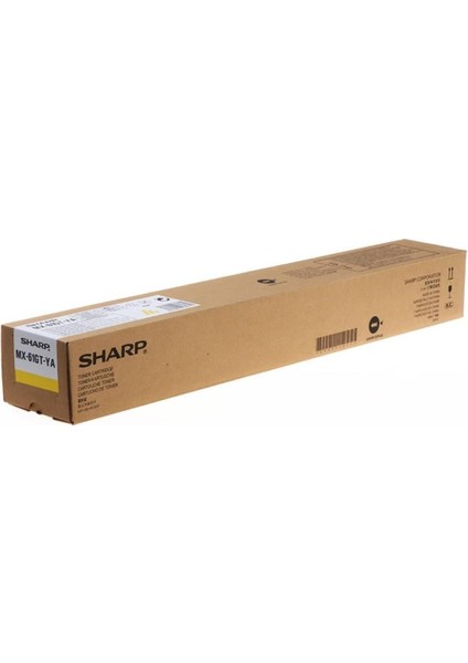 MX-61GTYA Yellow Sarı Orjinal Fotokopi Toneri MX-2630-2651-3050-3550-3070 24.000 Sayfa