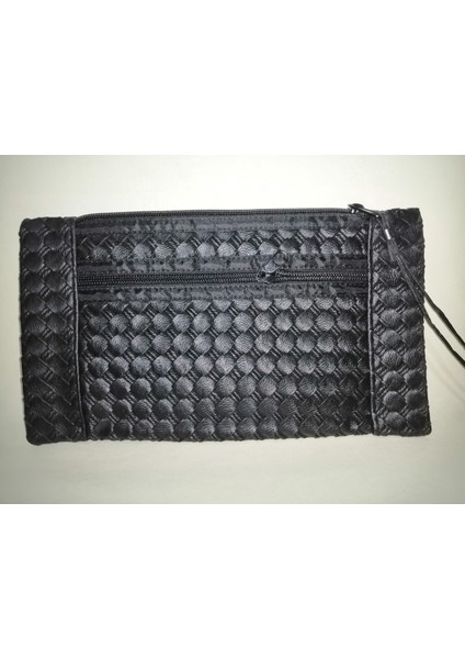 Kadın Suni Deri Fermuarlı 3 Gözlü Bilek Askılı El Cüzdanı Çantası fiyatları