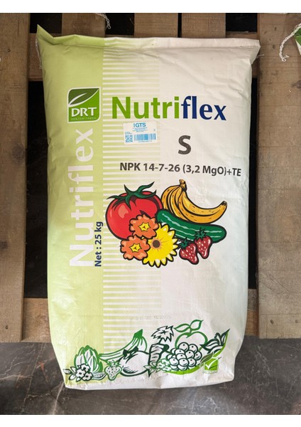 Nutriflex S 14-7-26+3,2 Mgo+Te 25 kg