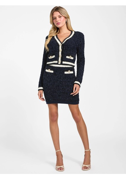 Aomori Kadın Mavi A Kesim Etek W5BD1XZ4090-F7EB