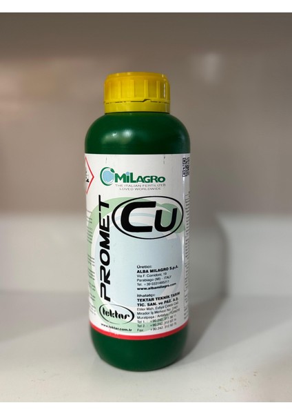 Promet Cu 1 Lt Bakır Sülfat Içerikli Gübre Çözeltisi