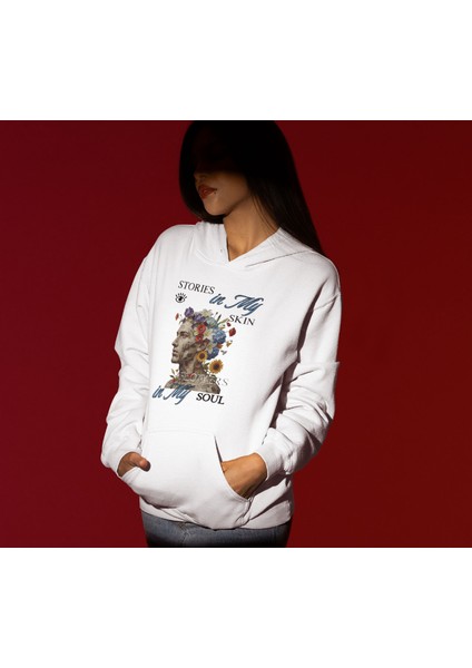 Kapüşonlu Kadın Sweatshirt