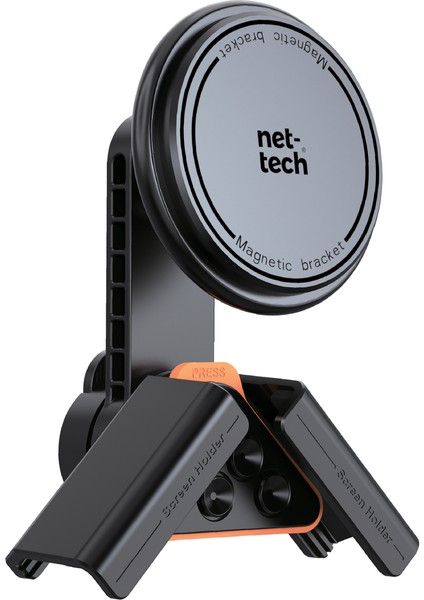 NT-CHC37 Tesla Uyumlu Magsafe Manyetik Ekran Arkası Telefon Tutucu