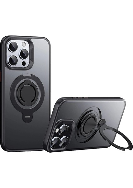 Zengezur Joko Iphone 15 Pro Avatar 360 Dönen Magsafe Kapak - Siyah