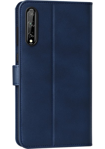Zengezur Newface Huawei P Smart S Kılıf Trend S Plus Kapaklı Kılıf - Lacivert
