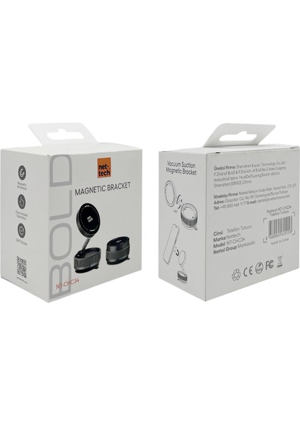 NT-CHC34 360° Dönebilen Vakumlu Çok Amaçlı Manyetik Araç Telefonu Tutucu fırsatları
