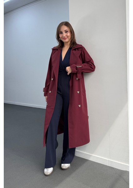 Ms Kuşaklı Premium Trençkot modelleri