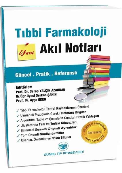 Tıbbi Farmakoloji Akıl Notları