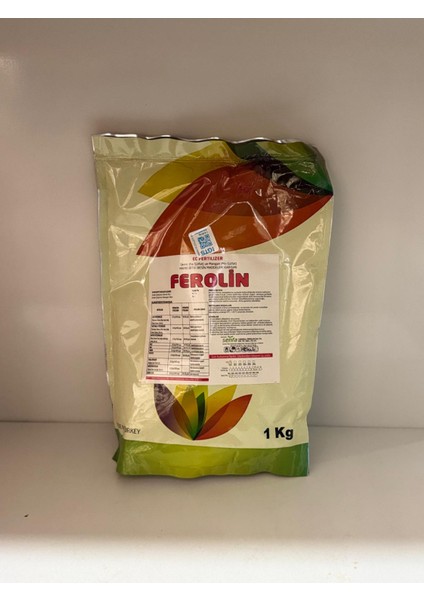 Ferolin 1 kg Demir ve Mangan Içerikli Toz Gübre