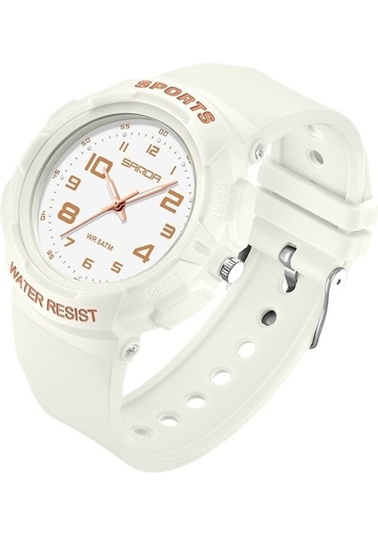 Sınavlar Için Unisex Öğrenci Saati Aydınlık Basit Işaretçi Çocuk Saati Su Geçirmez Büyük Kadran Kuvars Saat (Yurt Dışından) fiyatları