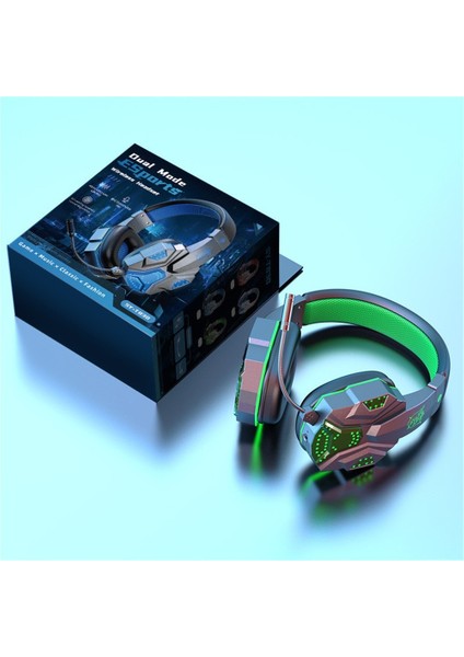 Sıcak Kablosuz Oyun Kulaklığı, Bilgisayar Ve Başa Takılan Cep Telefonu Için Bluetooth Oyun Kulaklığı (Yurt Dışından)