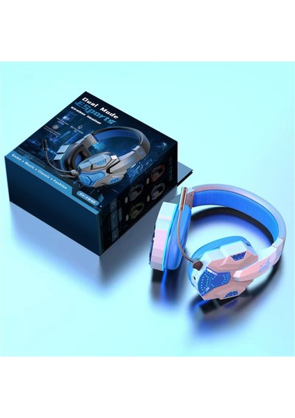 Sıcak Kablosuz Oyun Kulaklığı, Bilgisayar Ve Başa Takılan Cep Telefonu Için Bluetooth Oyun Kulaklığı (Yurt Dışından)
