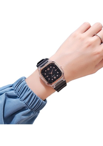 Bahar Ve Yaz Saatleri Kare Kadın Saatleri Öğrenci Modelleri Çocuk Saatleri Silikon Trend Moda Bayan Saatleri (Yurt Dışından) fiyatları