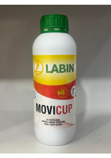 Labın Movıcup - 1 Lt Bakır Sülfat Içerikli Gübre Çözeltisi