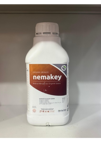 Nemakey 5 Lt Nematod Karşıtı ve Köklendirici Organik Sıvı Gübre
