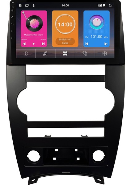 Jeep Comender Android Multimedya Sistemi (2007-2008) CRV-4881XAA