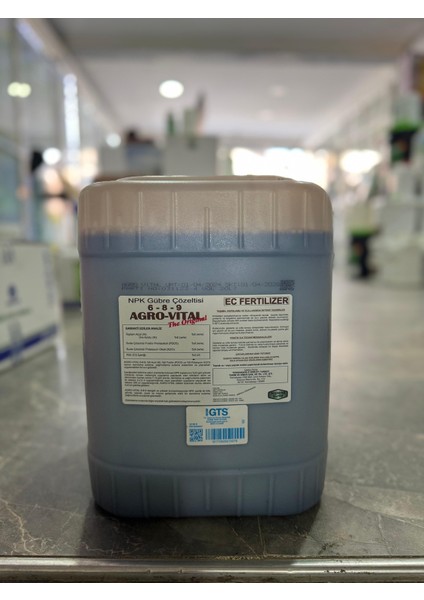 Agro Vital 6-8-9 20 Lt Dengeli Sıvı Gübre