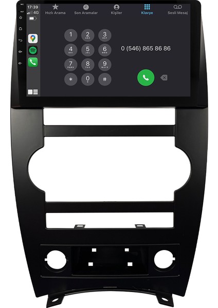 Jeep Comender Android Multimedya Sistemi (2007-2008) CRV-4881XAA indirimleri