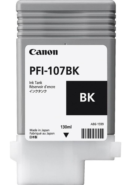 PFI-710BK Black Siyah Plotter Kartuş