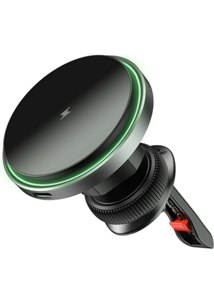 NT-CHC18 Kablosuz Şarjlı Araç Içi Havalandırma Manyetik Telefon Tutucu