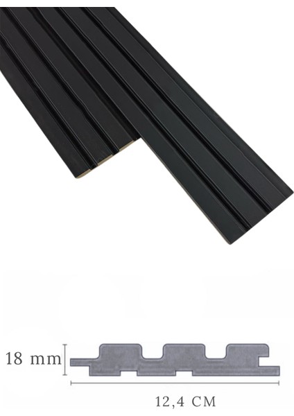 Mdf Tavan ve Duvar Lambri 12X280 cm ( 6 Adet ) fiyatları