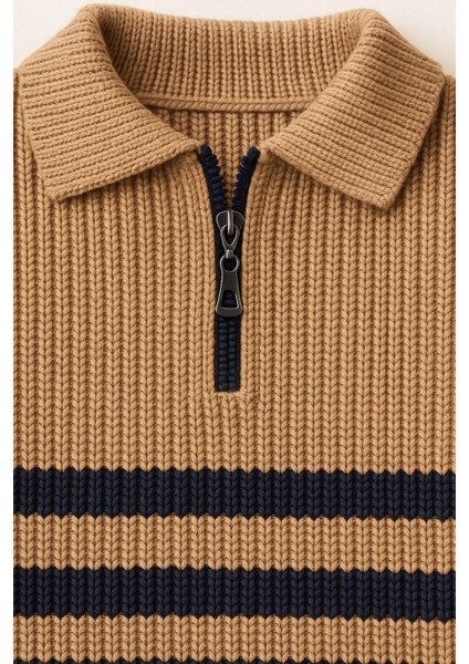 Çizgili Triko Kazak 4099 fiyatları