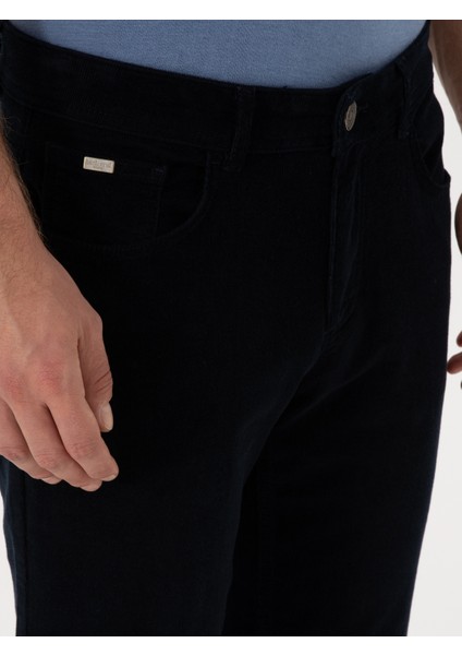 Erkek Vizon Straight Fit Pamuk Karışımlı İnce Fitilli Kadife Kanvas Pantolon 50314000-VR033 fiyatları