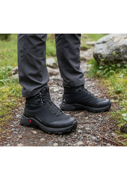 HM210500A Su Geçirmez Erkek Siyah Outdoor Spor Bot